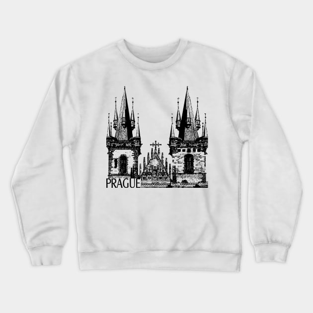 Prague Crewneck Sweatshirt by TravelTs